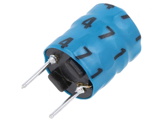 Smoorspoel: ferriet; 470uH; 680mA; 1020mΩ; ±10%; 10kHz Smoorspoel: ferriet; 470uH; 680mA; 1020mΩ; ±10%; 10kHz